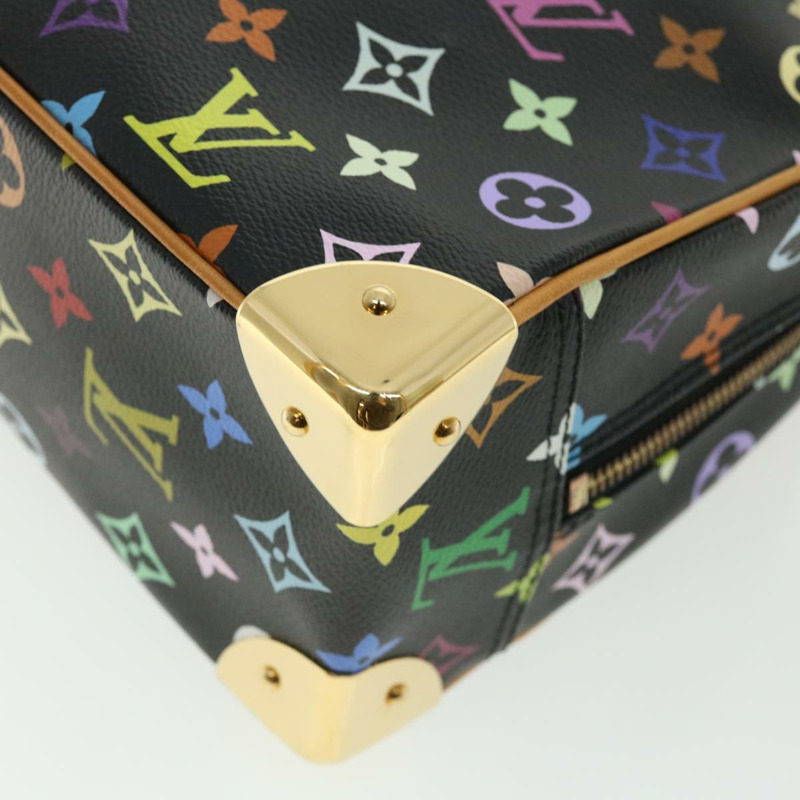 【日本直送】路易威登 Monogram 多色 Trouville 手提包黑色 M92662 正品 am3324A-15