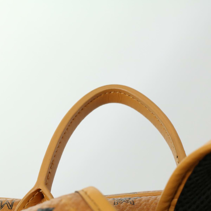 【日本直送】MCM 標誌背包 PVC 皮革 棕色 正品 ki2560-10