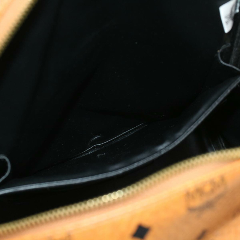 【日本直送】MCM 標誌背包 PVC 皮革 棕色 正品 ki2560-24