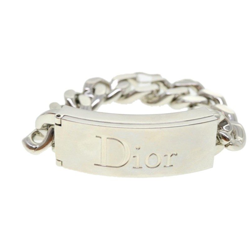 【日本直送】Christian Dior Couture Gourmette 唇彩手鍊有限公司版銀色正品 37984-1