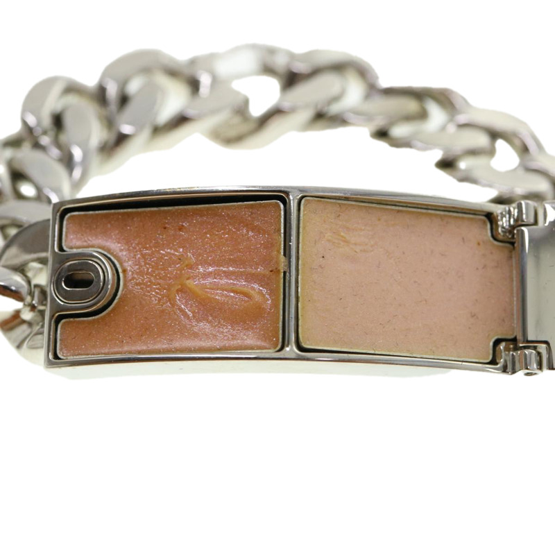 【日本直送】Christian Dior Couture Gourmette 唇彩手鍊有限公司版銀色正品 37984-6