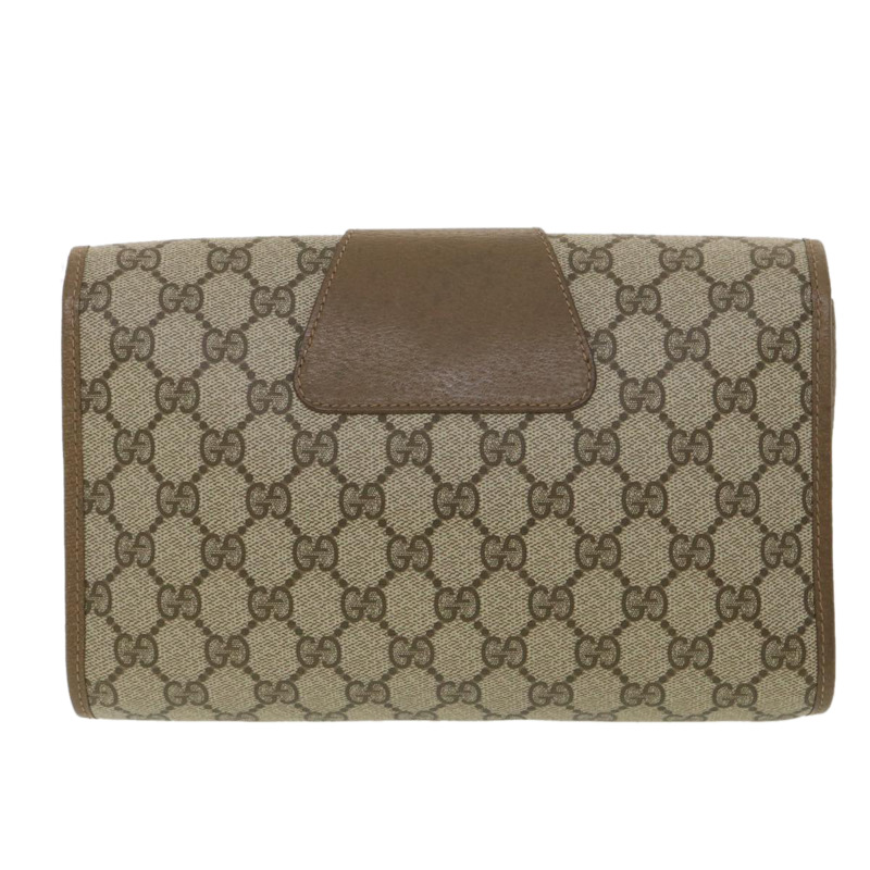 【日本直送】GUCCI GG 帆布 Web Sherry Line 手拿包米色紅綠 89.01.030 正品 38628-1