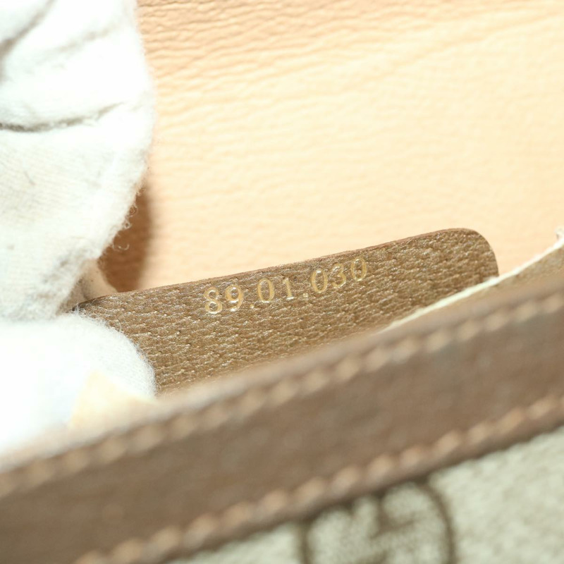 【日本直送】GUCCI GG 帆布 Web Sherry Line 手拿包米色紅綠 89.01.030 正品 38628-11