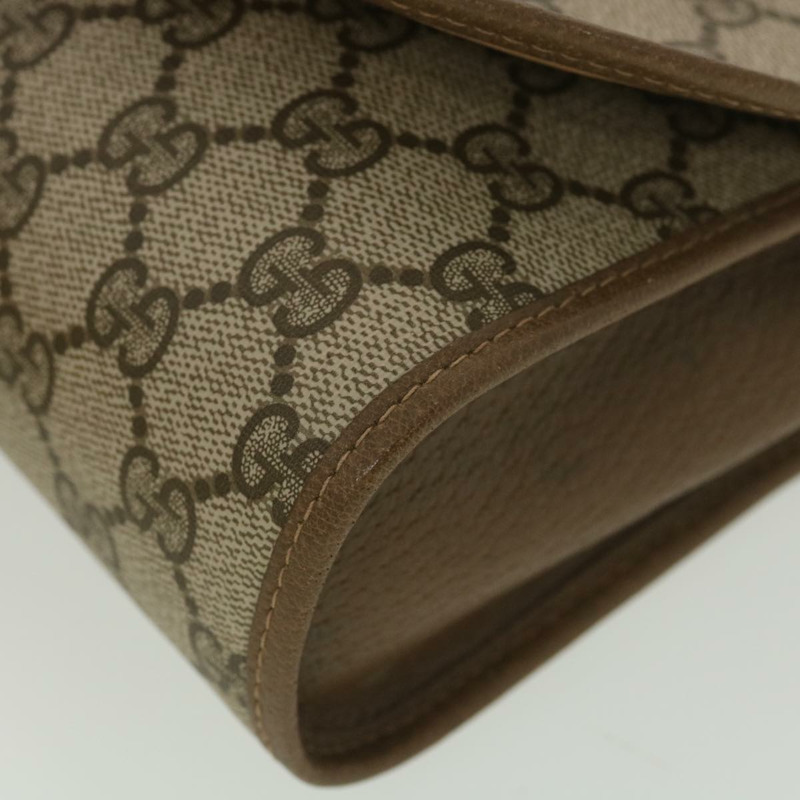 【日本直送】GUCCI GG 帆布 Web Sherry Line 手拿包米色紅綠 89.01.030 正品 38628-13