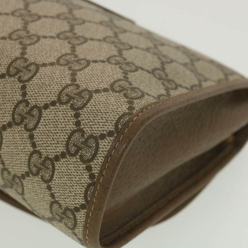 【日本直送】GUCCI GG 帆布 Web Sherry Line 手拿包米色紅綠 89.01.030 正品 38628-14