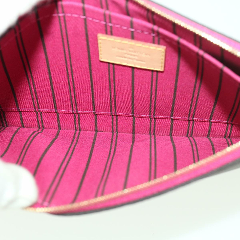 【日本直送】路易威登 Monogram Neverfull MM 手拿包配件包 LV Auth am4110-14