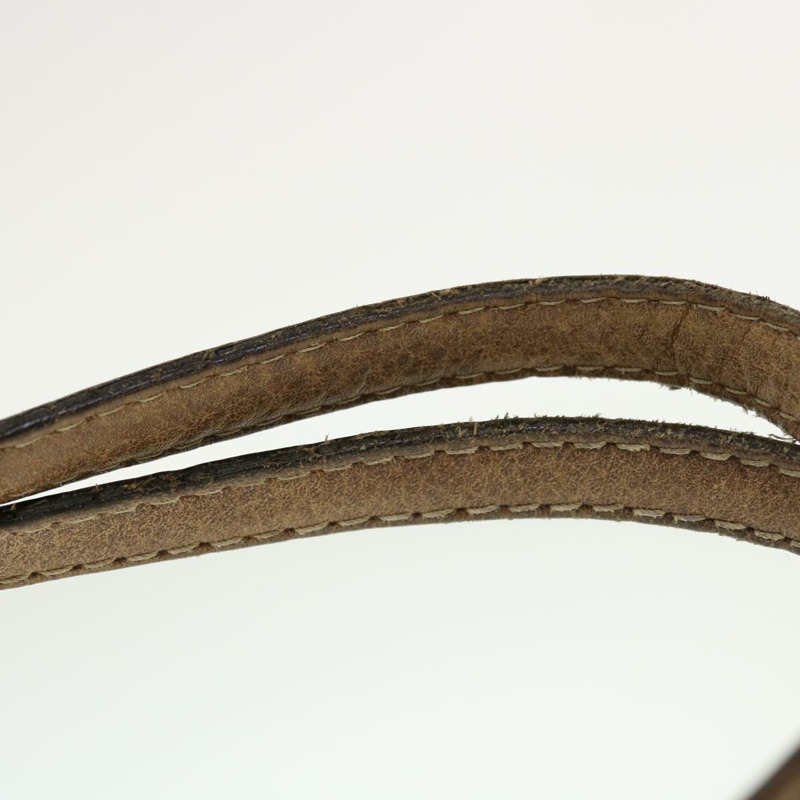 【日本直送】GUCCI GG 帆布流蘇竹節手提包米色棕色 218780 正品 tb616-7