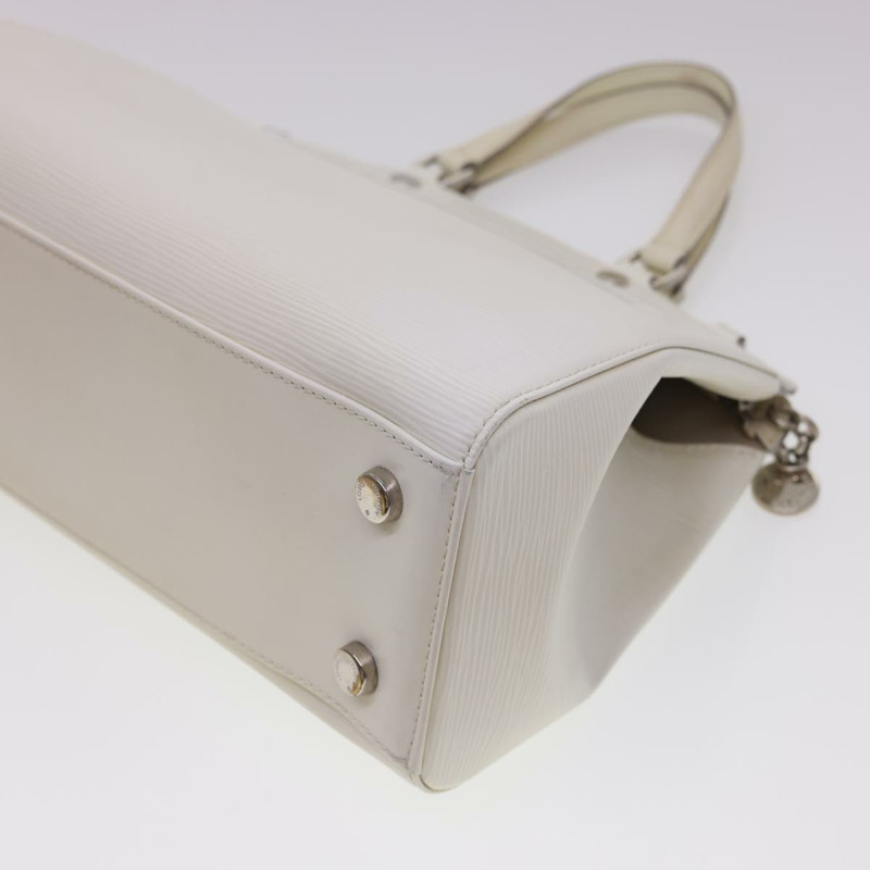 【日本直送】路易威登 Epi Blair MM 手提包 2way 白色 Yvoire M40330 LV Auth 40363-15