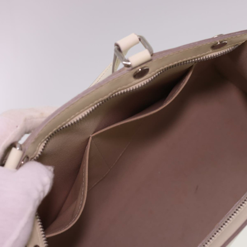 【日本直送】路易威登 Epi Blair MM 手提包 2way 白色 Yvoire M40330 LV Auth 40363-21