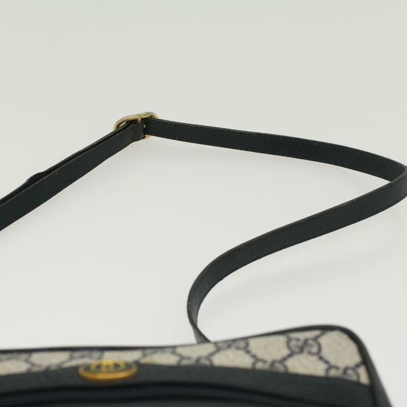 【日本直送】GUCCI GG 帆布雪莉線單肩包海軍紅 68 02 004 正品 43675-7