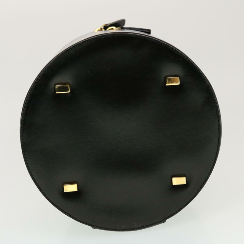 【日本直送】CELINE 化妝包 皮革 黑色 金色 正品 43930-4