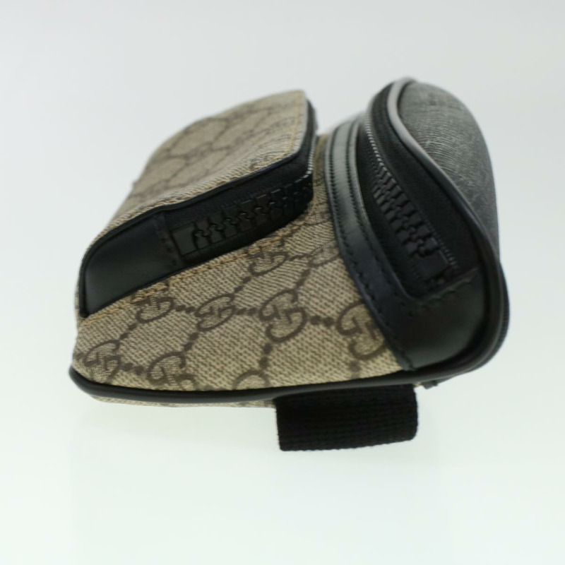 【日本直送】GUCCI GG 帆布腰包 PVC 皮革米色 450946 正品 yk7290-3