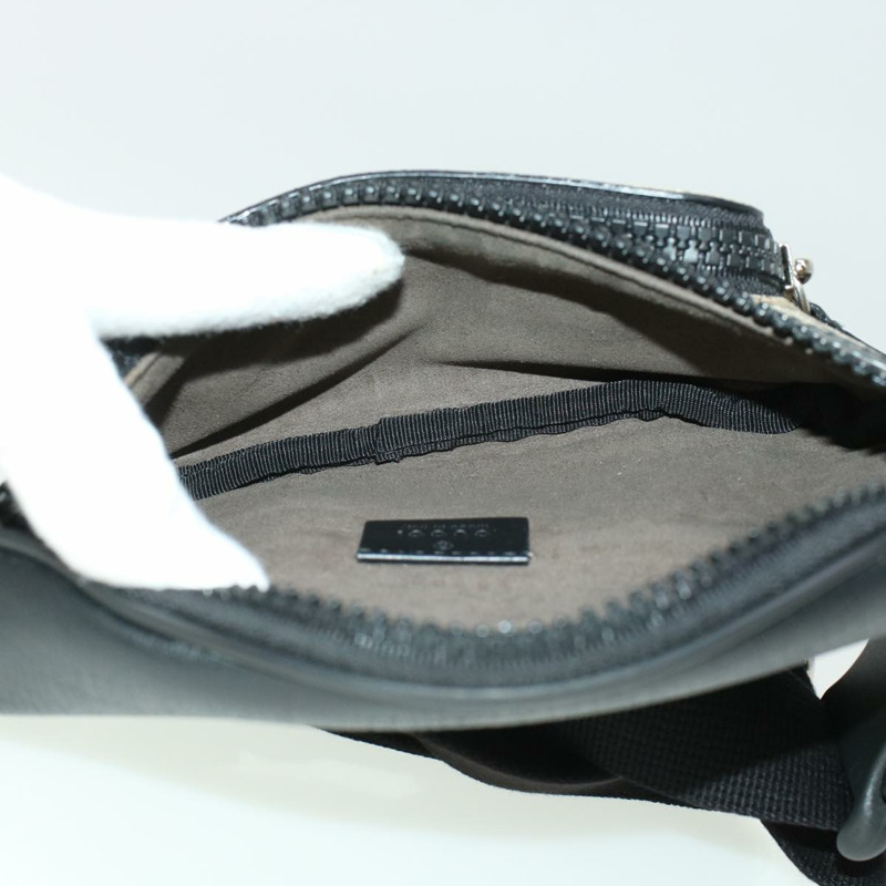 【日本直送】GUCCI GG 帆布腰包 PVC 皮革米色 450946 正品 yk7290-9