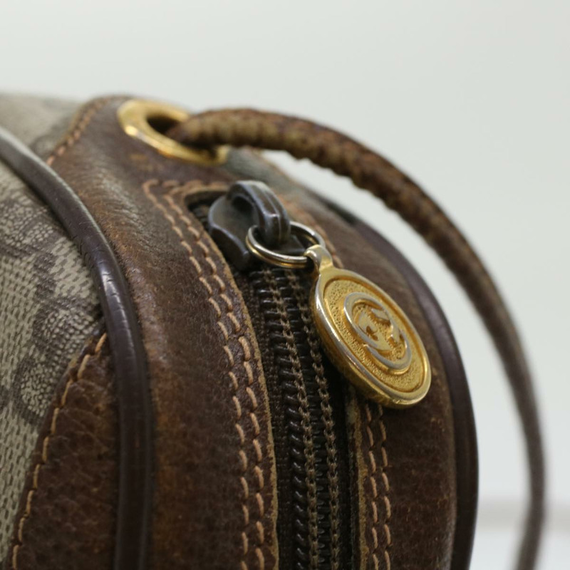 【日本直送】GUCCI GG 帆布 Web Sherry Line 單肩包 PVC 皮革米色紅色正品 45604-8