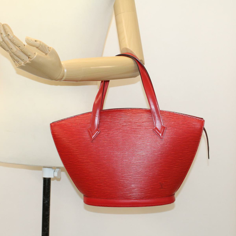 【日本直送】路易威登 Epi Saint Jacques 手袋紅色 M52277 LV 正品 45680-22