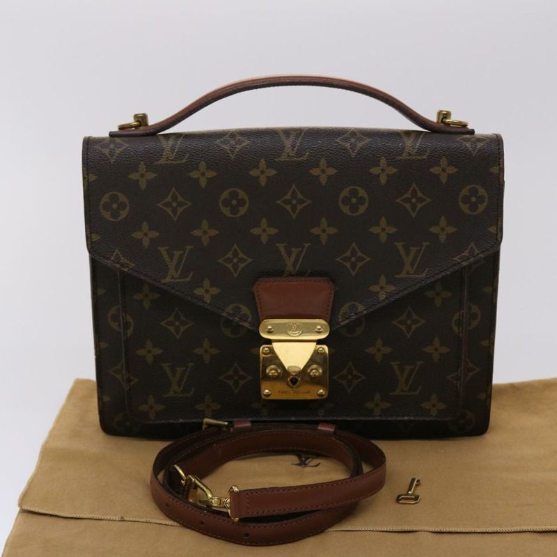 【日本直送】路易威登 Monogram Monceau 28 手提包 2way M51185 LV 正品 45646-11