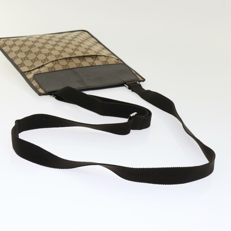 【日本直送】GUCCI GG 帆布單肩包皮革米色 27639 正品 tb691-6