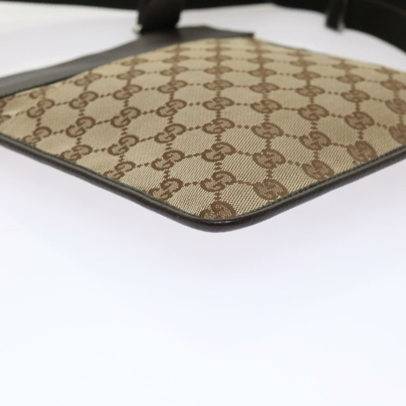 【日本直送】GUCCI GG 帆布單肩包皮革米色 27639 正品 tb691-14