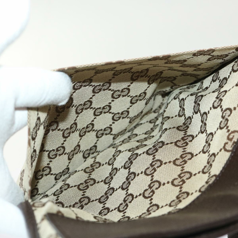 【日本直送】GUCCI GG 帆布單肩包皮革米色 27639 正品 tb691-17