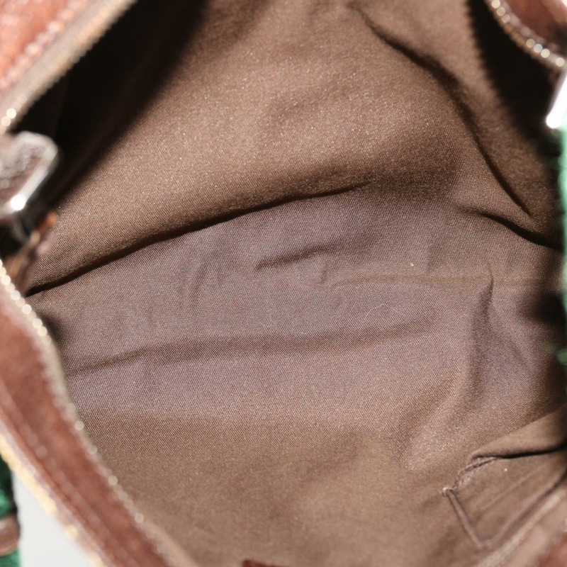 【日本直送】GUCCI GG 帆布 Web Sherry Line 單肩包米色綠紅 169982 正品 ki3107-10