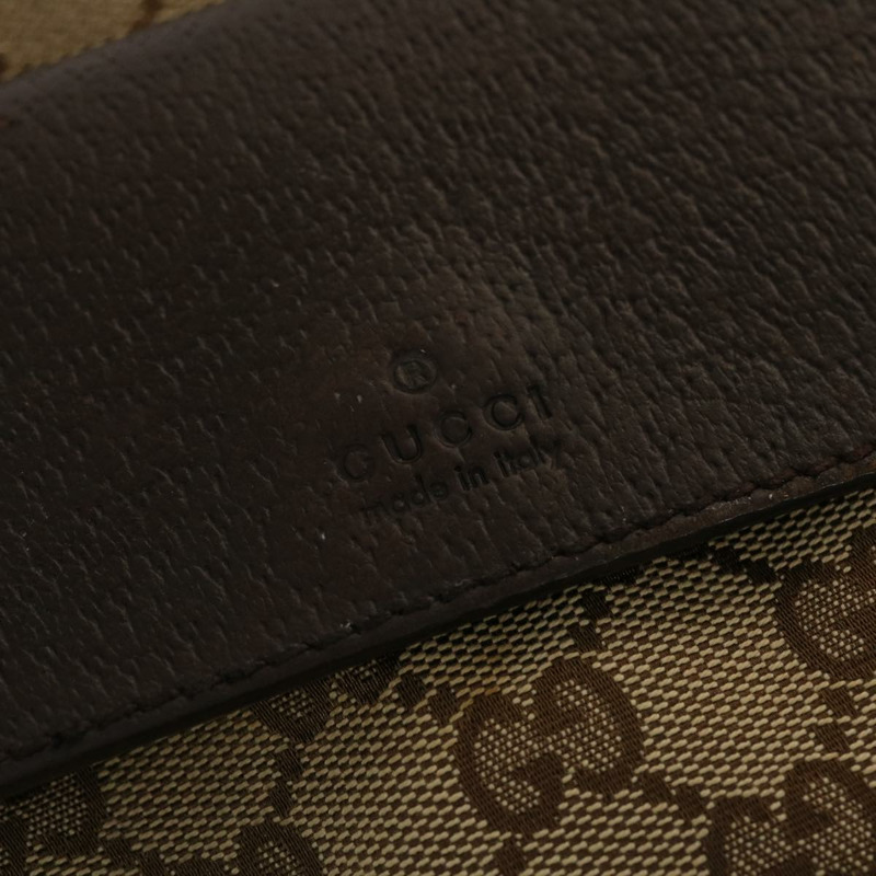 【日本直送】GUCCI GG 帆布 Web Sherry Line 單肩包米色綠紅 169982 正品 ki3107-17