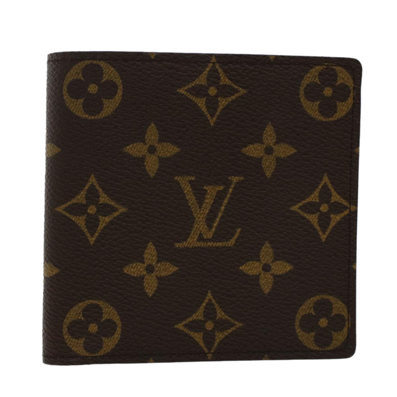 【日本直送】路易威登 Monogram Portefeuille Marco 雙折皮夾 M61675 LV 正品 yk7755-0
