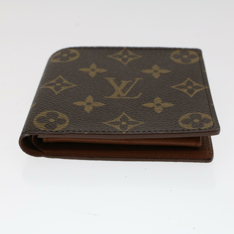 【日本直送】路易威登 Monogram Portefeuille Marco 雙折皮夾 M61675 LV 正品 yk7755-5
