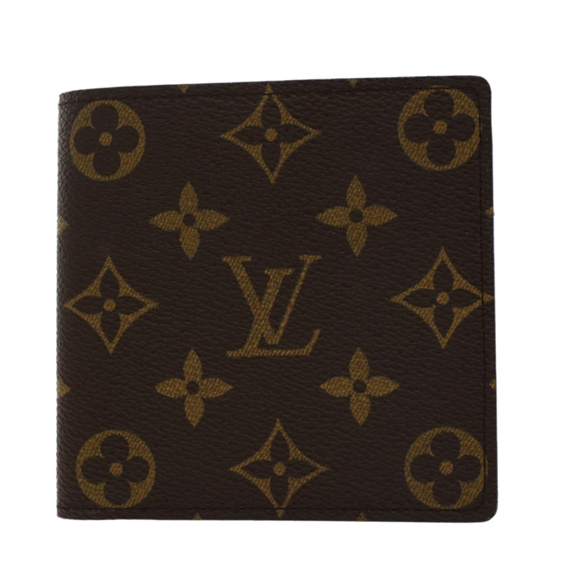 【日本直送】路易威登 Monogram Portefeuille Marco 雙折皮夾 M61675 LV 正品 yk7755-12