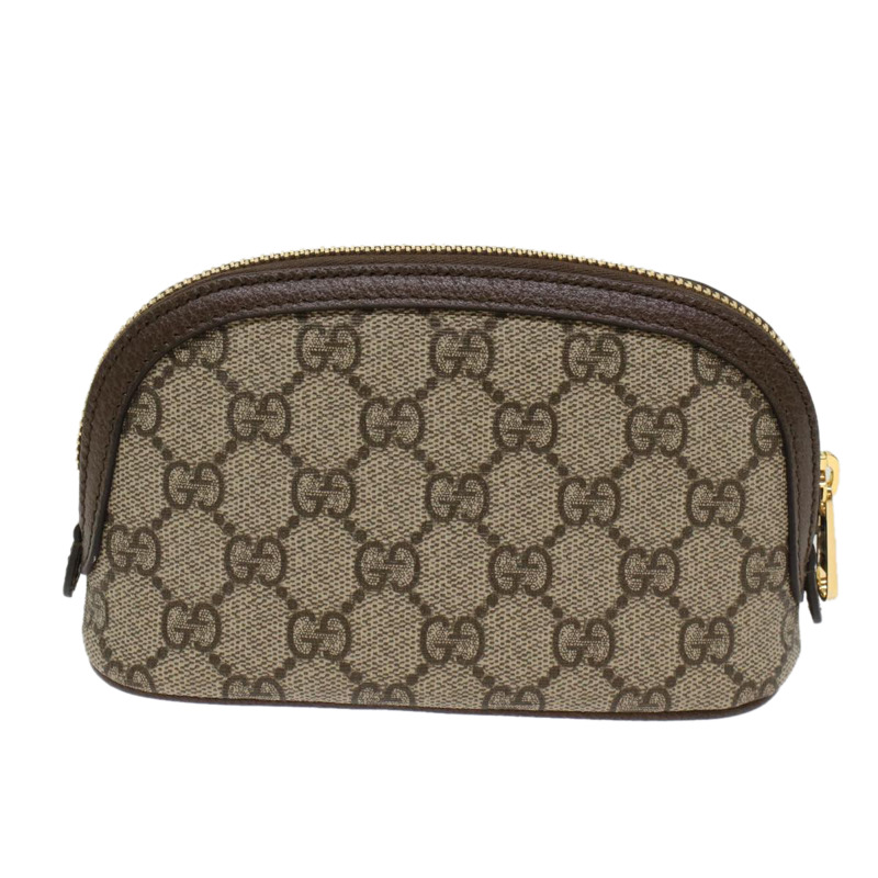 【日本直送】GUCCI GG 帆布 Web Sherry Line Ophidia 化妝包 PVC 皮革正品 yk7912-1