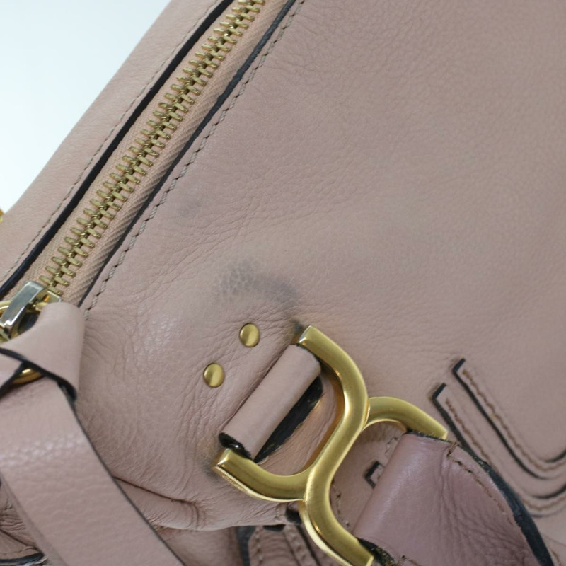 【日本直送】Chloe Mercy 手提包皮革 2way 粉紅色正品 yk7960-6