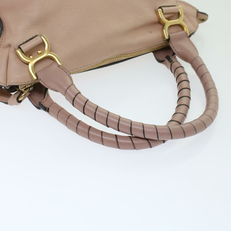 【日本直送】Chloe Mercy 手提包皮革 2way 粉紅色正品 yk7960-7