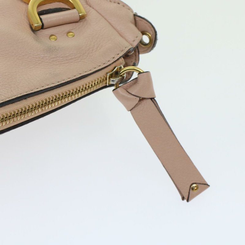 【日本直送】Chloe Mercy 手提包皮革 2way 粉紅色正品 yk7960-19