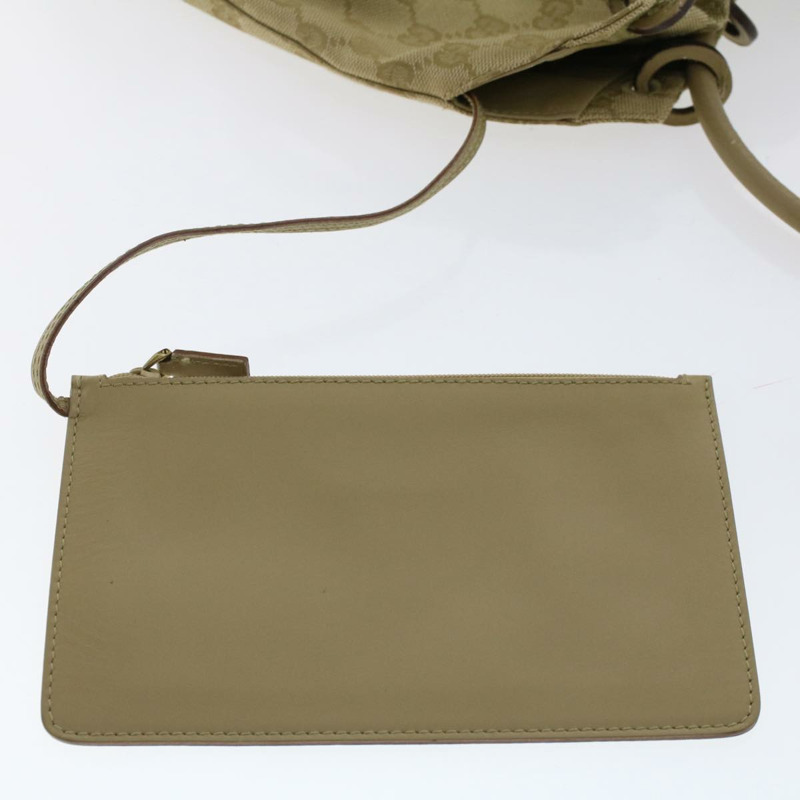 【日本直送】GUCCI GG 帆布單肩包米色正品 ep1301-10