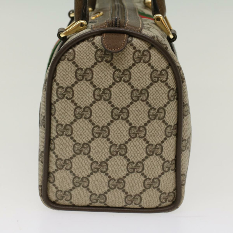 【日本直送】GUCCI GG 帆布 Web Sherry Line 波士頓包米色紅色 3902006 正品 bs7253-2