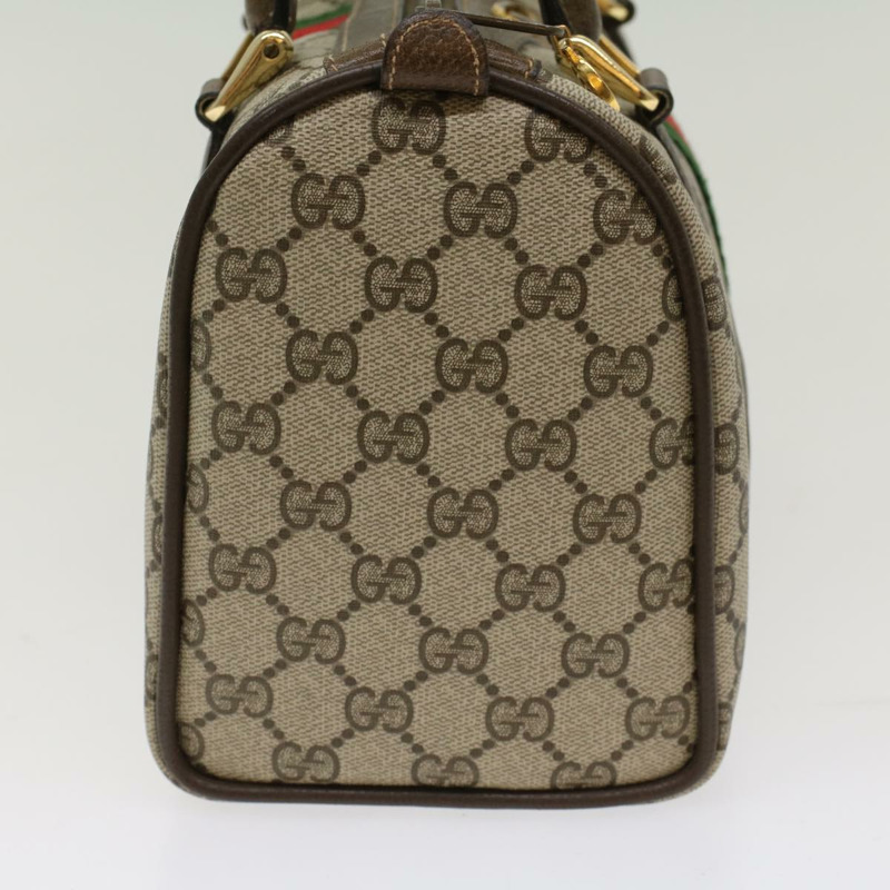 【日本直送】GUCCI GG 帆布 Web Sherry Line 波士頓包米色紅色 3902006 正品 bs7253-3