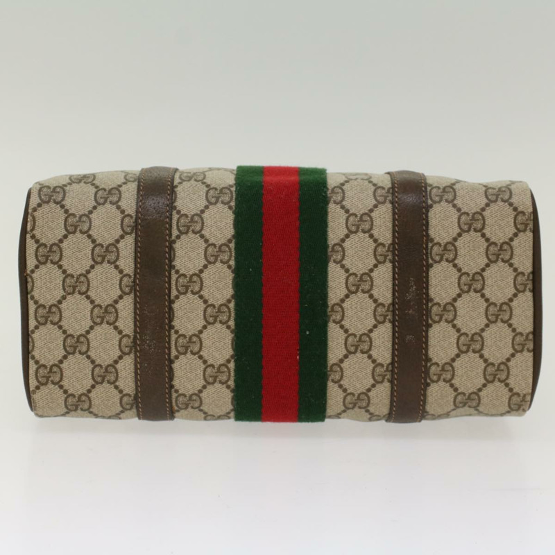 【日本直送】GUCCI GG 帆布 Web Sherry Line 波士頓包米色紅色 3902006 正品 bs7253-4