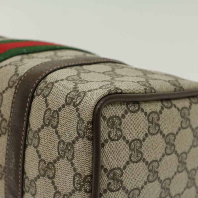 【日本直送】GUCCI GG 帆布 Web Sherry Line 波士頓包米色紅色 3902006 正品 bs7253-8