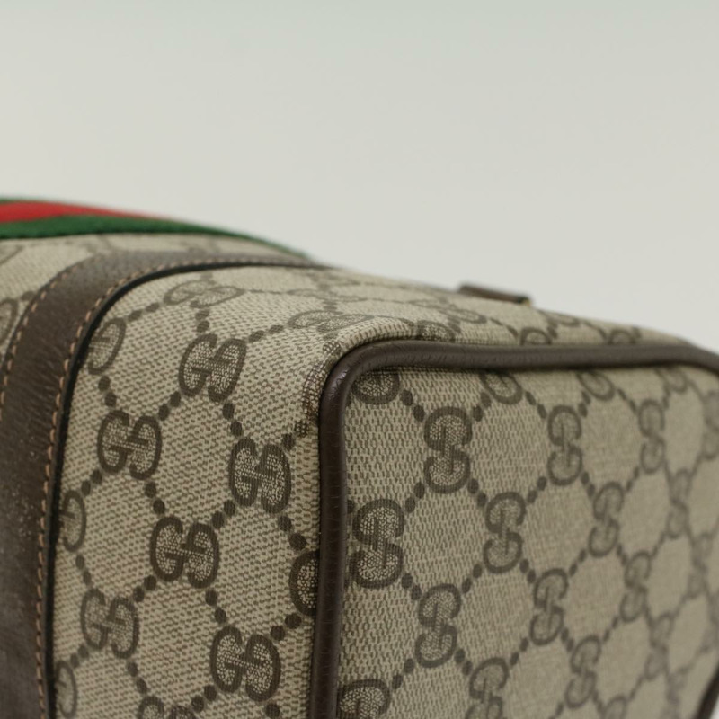 【日本直送】GUCCI GG 帆布 Web Sherry Line 波士頓包米色紅色 3902006 正品 bs7253-14