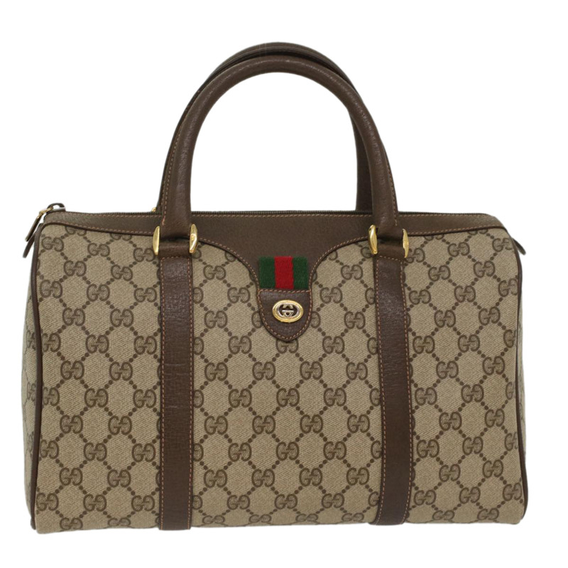 【日本直送】GUCCI GG 帆布 Web Sherry Line 手提包米色紅綠 40.02.007 正品 49929-0