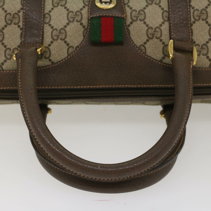 【日本直送】GUCCI GG 帆布 Web Sherry Line 手提包米色紅綠 40.02.007 正品 49929-6