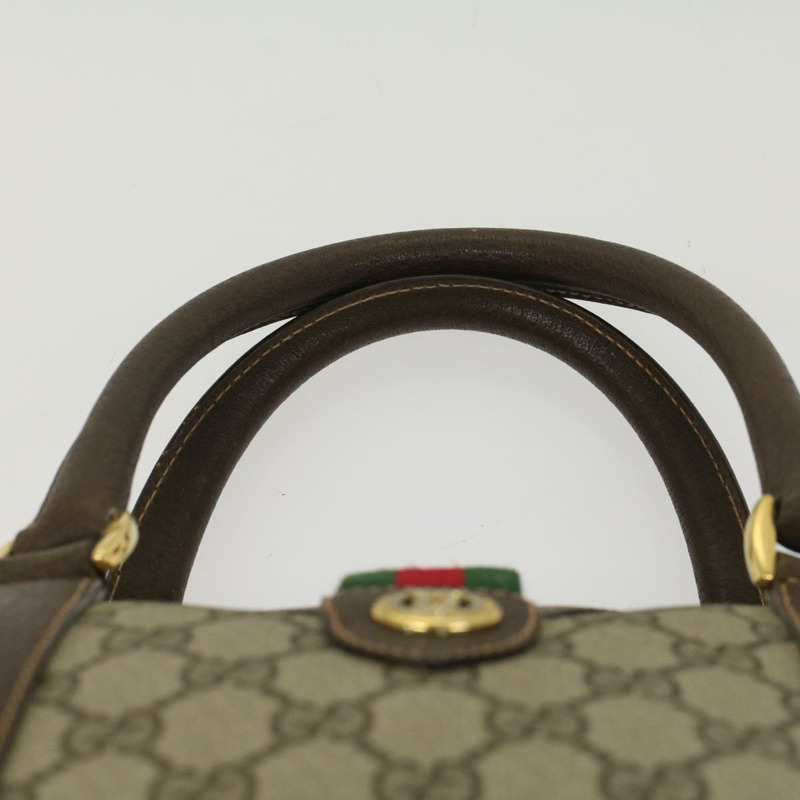 【日本直送】GUCCI GG 帆布 Web Sherry Line 手提包米色紅綠 40.02.007 正品 49929-13