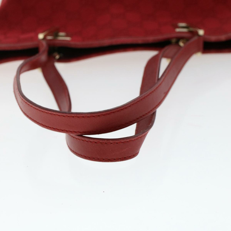 【日本直送】GUCCI GG 帆布手提包紅色 0021099 正品 50163-6
