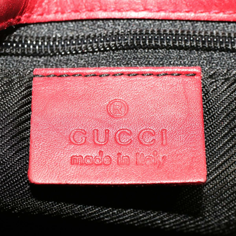 【日本直送】GUCCI GG 帆布手提包紅色 0021099 正品 50163-16