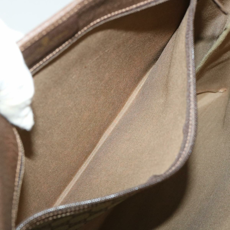 【日本直送】GUCCI GG 帆布 Web Sherry Line 手提包 PVC 皮革米色紅綠正品 th3913-10