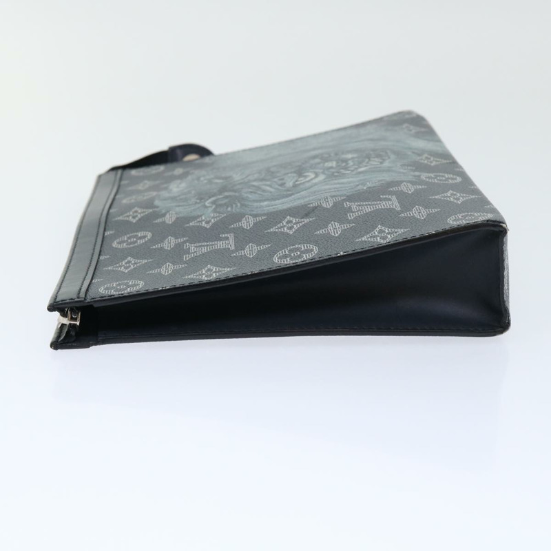 【日本直送】路易威登 Monogram Savanna Pochette Voyage 手拿包 M66639 LV 正品 51623-2