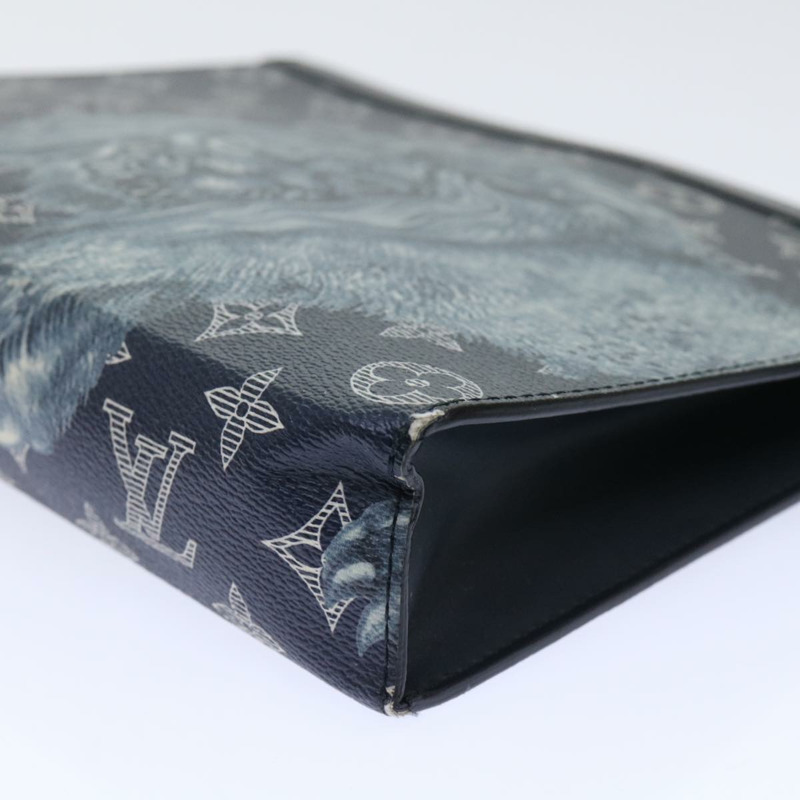 【日本直送】路易威登 Monogram Savanna Pochette Voyage 手拿包 M66639 LV 正品 51623-6