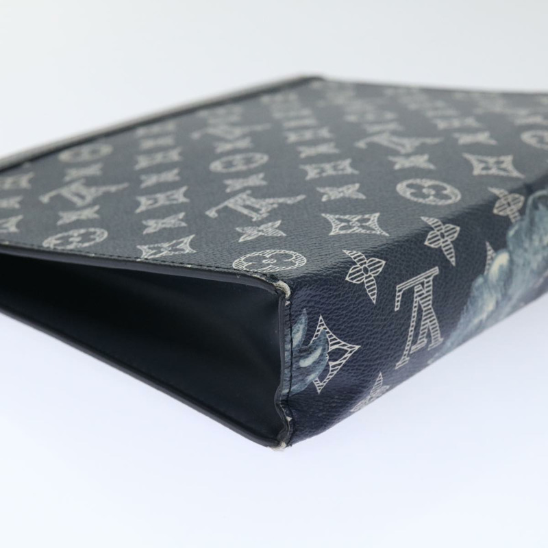 【日本直送】路易威登 Monogram Savanna Pochette Voyage 手拿包 M66639 LV 正品 51623-15