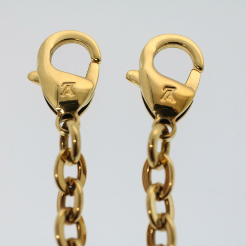 【日本直送】路易威登鏈條帶適用於 Pochette Felicie 金屬 45.3 英吋金色 LV 正品 ac2146-3