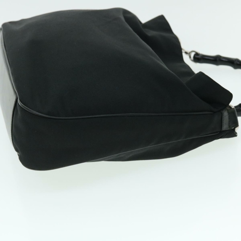 【日本直送】GUCCI 竹節單肩包尼龍 2way 黑色正品 51852-2
