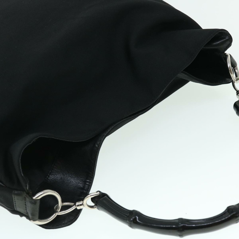 【日本直送】GUCCI 竹節單肩包尼龍 2way 黑色正品 51852-5